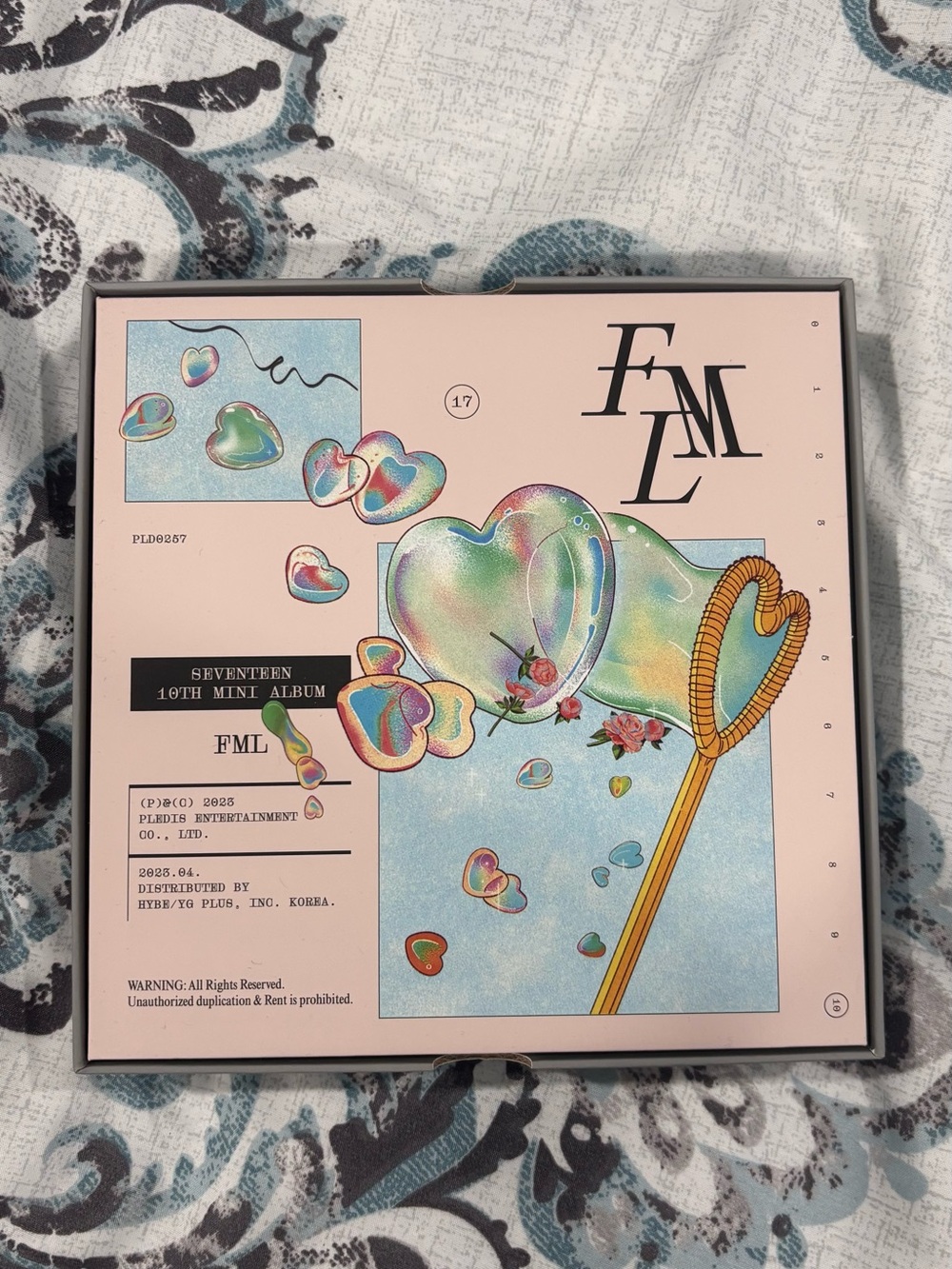 seventeen 10th mini album fml carat ver